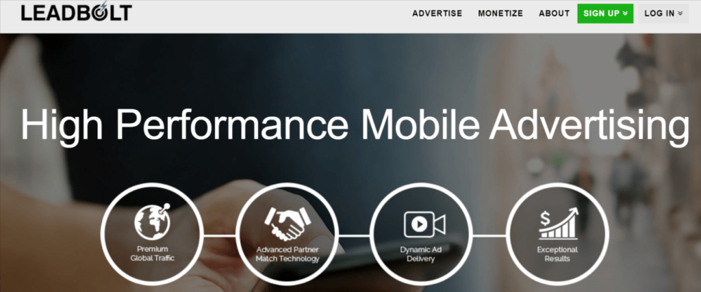 leadbot display ad network