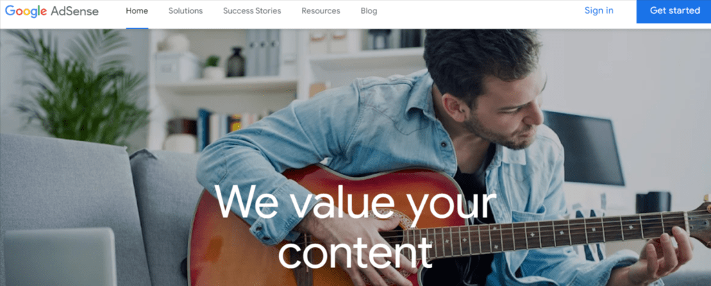 google adsense display ad network